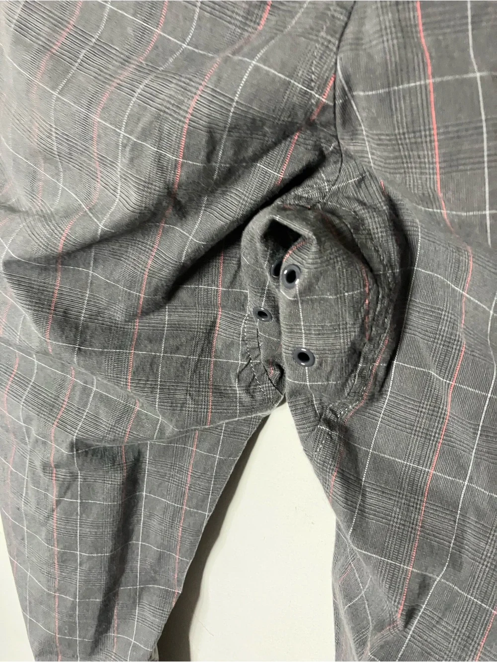lululemon ABC Chino Commission Pants Khaki Plaid Size 38